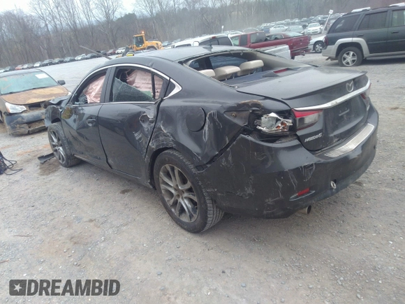 2014 Mazda 6 i Grand Touring with VIN JM1GJ1W60E1160555, listed as a IAAI auction lot 41785387 with Not Provided miles. Bid and sale history available at carsss.com. Image 3.