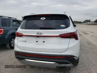 2022 Hyundai Santa Fe SEL with VIN 5NMS24AJXNH434726, listed as a Copart auction lot 38136643 with 19,168 mi miles. Bid and sale history available at carsss.com. Image 6.
