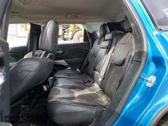 2018 Jeep Cherokee Trailhawk with VIN 1C4PJMBXXJD509312, listed as a Copart auction lot 50838495 with 115,060 mi miles and Salvage Title. Bid and sale history available at carsss.com. Image 11.