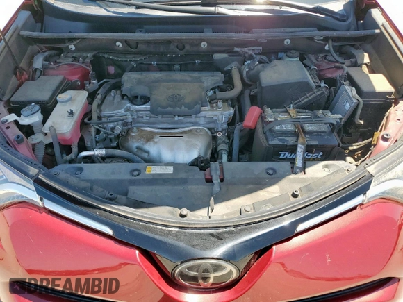 2018 Toyota RAV4 XLE with VIN 2T3WFREV0JW489613, listed as a Copart auction lot 61245005 with 46,253 mi miles and Salvage title. Bid and sale history available at DreamBid. Image 11.