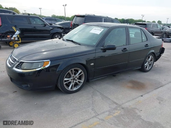 2006 Saab 9-5 with VIN YS3ED49G163501948, listed as a IAAI auction lot 41875398 with 197,052 mi miles. Bid and sale history available at carsss.com. Image 2.