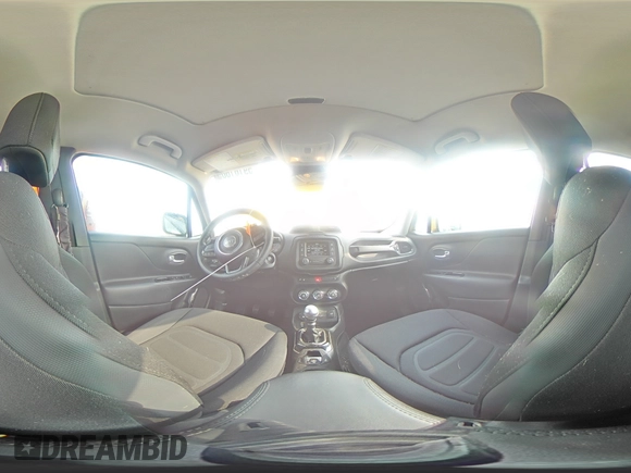 2017 Jeep Renegade Altitude with VIN ZACCJBBH2HPE97762, listed as a Copart auction lot 59161605 with 188,153 mi miles and Clean title. Bid and sale history available at DreamBid. Image 16.