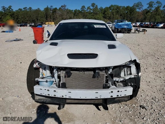 2022 Dodge Charger SRT Hellcat Widebody with VIN 2C3CDXL96NH101698, listed as a Copart auction lot 81342124 with 15,293 mi miles and Salvage Title. Bid and sale history available at carsss.com. Image 5.