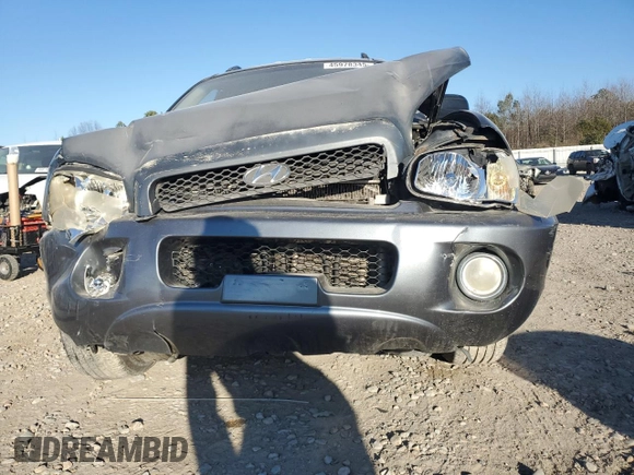 2004 Hyundai Santa Fe GLS with VIN KM8SC13E84U788632, listed as a Copart auction lot 45978345 with 265,433 mi miles and Salvage Title. Bid and sale history available at carsss.com. Image 5.