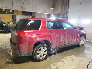 2014 GMC Terrain SLE with VIN 2GKFLVEKXE6180504, listed as a Copart auction lot 45851115 with 118,552 mi miles and Salvage Title. Bid and sale history available at carsss.com. Image 3.