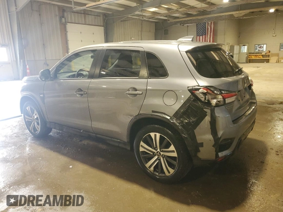 2020 Mitsubishi Outlander Sport ES 2.0 with VIN JA4AR3AU5LU008504, listed as a Copart auction lot 43736945 with 28,634 mi miles and Salvage Title. Bid and sale history available at carsss.com. Image 2.