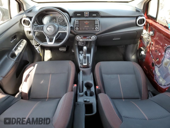 2020 Nissan Versa SR with VIN 3N1CN8FV2LL810451, listed as a Copart auction lot 53837405 with 46,585 mi miles and Salvage title. Bid and sale history available at DreamBid. Image 8.