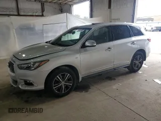 2019 Infiniti QX60 Luxe with VIN 5N1DL0MM1KC511798, listed as a Copart auction lot 57649915 with Not provided miles and Salvage title. Bid and sale history available at DreamBid. Image 1.