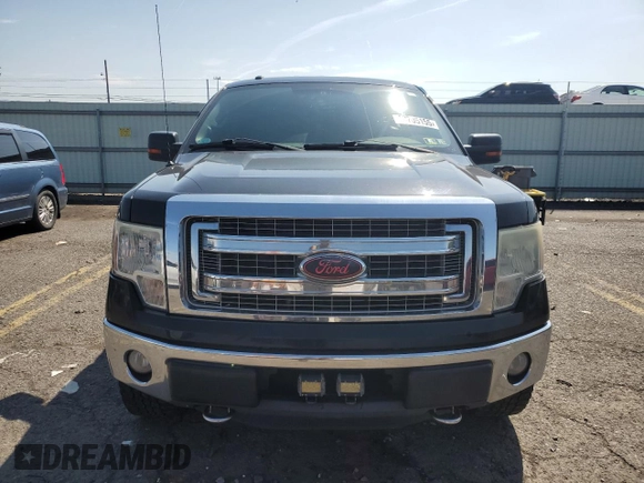 2013 Ford F-150 XL with VIN 1FTFW1EFXDFB40832, listed as a Copart auction lot 63705155 with 154,764 mi miles and Salvage title. Bid and sale history available at DreamBid. Image 5.