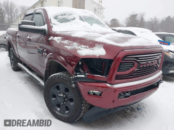 2018 Ram 2500 Big Horn with VIN 3C6UR5DL2JG342112, listed as a IAAI auction lot 41483144 with 80,613 mi miles. Bid and sale history available at carsss.com. Image 1.
