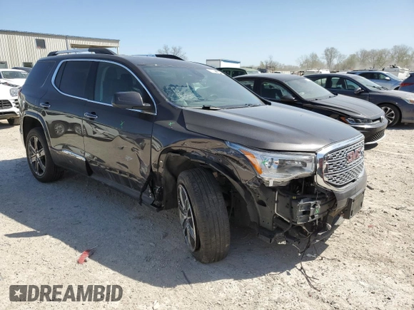 2018 GMC Acadia Denali with VIN 1GKKNXLS5JZ109250, listed as a Copart auction lot 52699695 with 89,837 mi miles and Salvage Title. Bid and sale history available at DreamBid. Image 4.