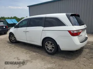 2013 Honda Odyssey EX z VIN 5FNRL5H43DB055987, wystawiony jako Copart lot #54001985 z przebiegiem 162 448 mil mil oraz Szkody całkowita. Historia ofert i sprzedaży dostępna na DreamBid. Obrazek 2.