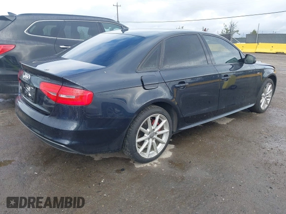 2014 Audi A4 Premium Plus z VIN WAUEFAFL9EN013252, wystawiony jako IAAI lot #42247060 z przebiegiem 160 809 mil mil oraz . Historia ofert i sprzedaży dostępna na DreamBid. Obrazek 4.
