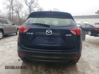 2014 Mazda CX-5 Sport with VIN JM3KE2BE7E0407309, listed as a Copart auction lot 43612455 with 152,510 mi miles and Salvage Title. Bid and sale history available at carsss.com. Image 6.