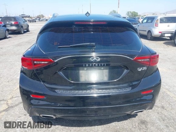 2018 Infiniti QX30 Premium with VIN SJKCH5CP9JA004522, listed as a IAAI auction lot 42277008 with 81,618 mi miles and . Bid and sale history available at DreamBid. Image 17.