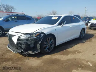 2021 Lexus ES with VIN 58AGZ1B14MU094578, listed as a IAAI auction lot 41768656 with 47,333 mi miles. Bid and sale history available at carsss.com. Image 17.