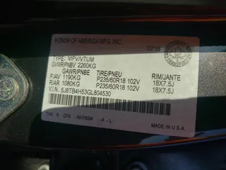 2016 Acura RDX Technology с VIN 5J8TB4H53GL804530, выставлен на аукционе Copart как лот 64398215 с пробегом 269 857 миль миль и Чистый • Clean title. История ставок и продаж доступна на DreamBid. Изображение 13.