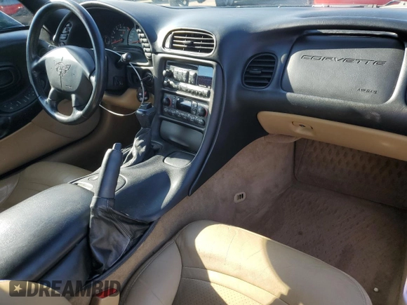 2001 Chevrolet Corvette with VIN 1G1YY22G015107824, listed as a Copart auction lot 70712274 with 85,372 mi miles and Salvage Title. Bid and sale history available at carsss.com. Image 8.