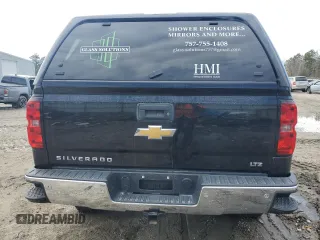 2014 Chevrolet Silverado 1500 LTZ with VIN 1GCVKSEC8EZ156725, listed as a Copart auction lot 43711365 with 127,224 mi miles and Salvage Title. Bid and sale history available at DreamBid. Image 6.