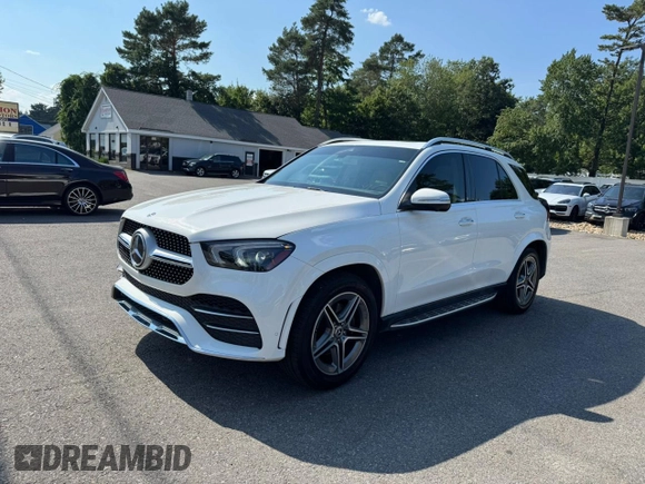 2020 Mercedes-Benz GLE 350 with VIN 4JGFB4JB3LA100888, listed as a Copart auction lot 65457945 with 98,898 mi miles and Clean title. Bid and sale history available at DreamBid. Image 1.