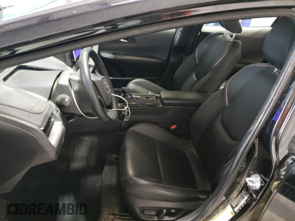 2023 Toyota Prius LE with VIN JTDADABU1P3001889, listed as a Copart auction lot 47177665 with 45,439 mi miles and Salvage Title. Bid and sale history available at DreamBid. Image 7.