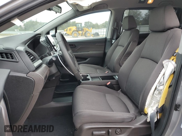 2021 Honda Odyssey EX with VIN 5FNRL6H59MB044233, listed as a Copart auction lot 88403685 with 38,094 mi miles and Salvage Title. Bid and sale history available at DreamBid. Image 7.