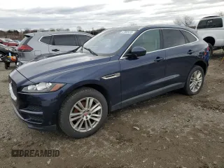 2018 Jaguar F-Pace 25t Prestige with VIN SADCK2FX7JA203829, listed as a Copart auction lot 47069415 with 180,338 mi miles and Clean Title. Bid and sale history available at DreamBid. Image 1.
