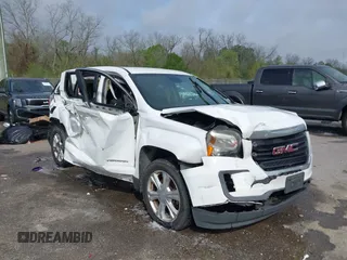 2017 GMC Terrain SLE with VIN 2GKALMEK6H6325093, listed as a IAAI auction lot 41876055 with 100,246 mi miles and . Bid and sale history available at carsss.com. Image 1.