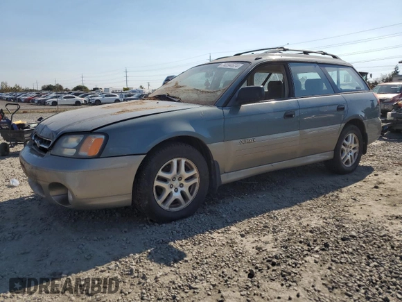 2001 Subaru Legacy Outback z VIN 4S3BH665617629830, wystawiony jako Copart lot #87467084 z przebiegiem 187 309 mil mil oraz Szkoda całkowita • Salvage title. Historia ofert i sprzedaży dostępna na DreamBid. Obrazek 1.
