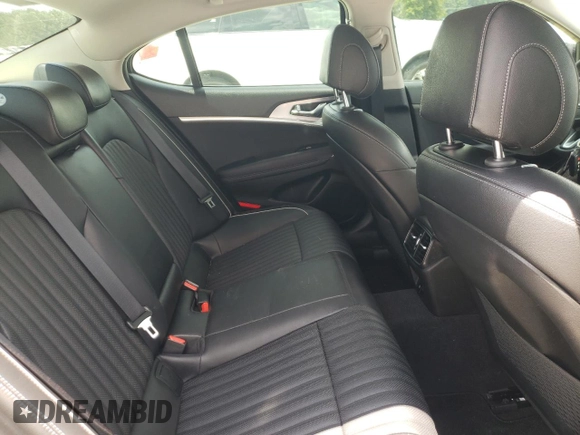 2021 Genesis G70 2.0T with VIN KMTG34LA7MU070211, listed as a Copart auction lot 59613564 with 18,062 mi miles and Salvage Title. Bid and sale history available at carsss.com. Image 10.