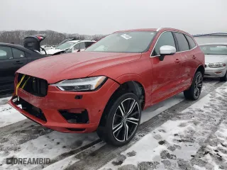 2019 Volvo XC60 R-Design with VIN LYVA22RMXKB176382, listed as a Copart auction lot 43114655 with 84,390 mi miles and Salvage Title. Bid and sale history available at carsss.com. Image 1.