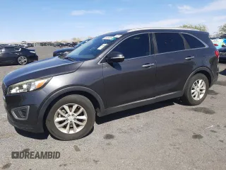 2016 Kia Sorento LX with VIN 5XYPG4A52GG117739, listed as a Copart auction lot 58873405 with 122,304 mi miles and Clean title. Bid and sale history available at DreamBid. Image 1.