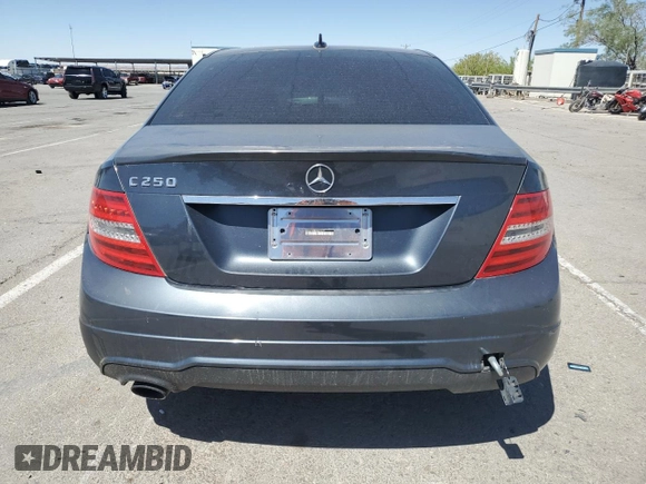 2014 Mercedes-Benz C 250 Sport with VIN WDDGF4HB4EG245317, listed as a Copart auction lot 54272695 with 121,599 mi miles and Salvage title. Bid and sale history available at DreamBid. Image 6.