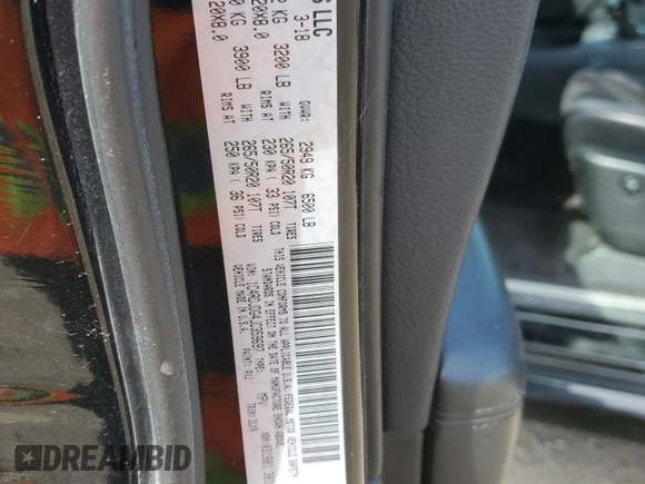 2018 Dodge Durango GT with VIN 1C4RDJDG4JC359697, listed as a Copart auction lot 55805885 with 96,080 mi miles and Salvage title. Bid and sale history available at DreamBid. Image 13.