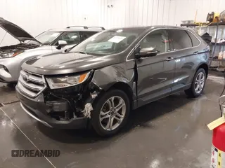2017 Ford Edge Titanium z VIN 2FMPK4K95HBB57606, wystawiony jako IAAI lot #42139449 z przebiegiem 117 228 mil mil oraz . Historia ofert i sprzedaży dostępna na DreamBid. Obrazek 2.