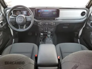 2025 Jeep Wrangler Sport S with VIN 1C4PJXDN0SW500962, listed as a Copart auction lot 51176895 with 4,624 mi miles and Clean title. Bid and sale history available at DreamBid. Image 8.