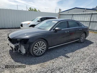 2019 Audi A8 z VIN WAU8DAF88KN016914, wystawiony jako Copart lot #57621665 z przebiegiem 47 647 mil mil oraz Szkody całkowita. Historia ofert i sprzedaży dostępna na DreamBid. Obrazek 1.