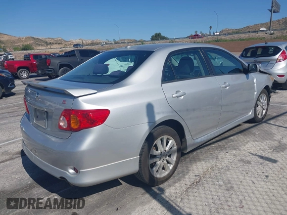 2010 Toyota Corolla with VIN 1NXBU4EE7AZ350286, listed as a IAAI auction lot 41955852 with 196,721 mi miles. Bid and sale history available at carsss.com. Image 4.