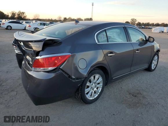 2012 Buick LaCrosse Premium 1 with VIN 1G4GD5ERXCF316171, listed as a Copart auction lot 82831664 with 75,789 mi miles and Salvage Title. Bid and sale history available at carsss.com. Image 3.