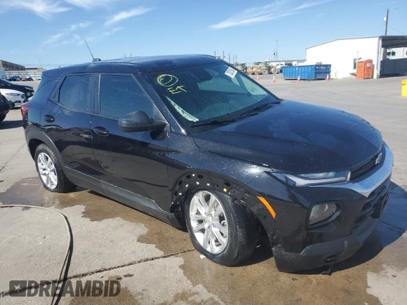 2022 Chevrolet TrailBlazer LS with VIN KL79MMS26NB130021, listed as a Copart auction lot 75331524 with 38,438 mi miles and Clean Title. Bid and sale history available at carsss.com. Image 4.