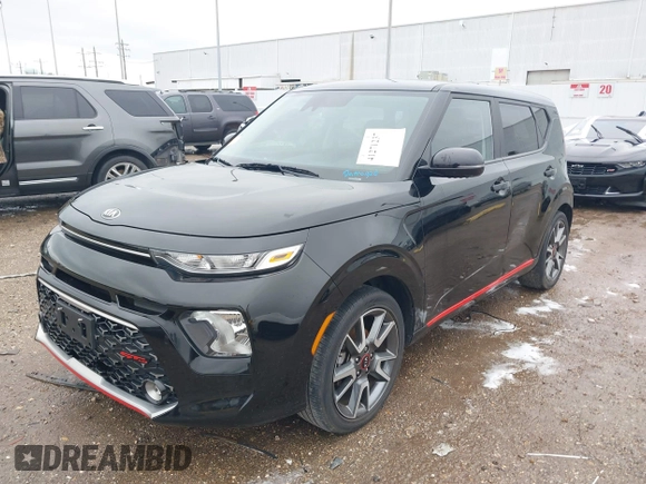 2021 Kia Soul GT-Line with VIN KNDJ63AU4M7138014, listed as a IAAI auction lot 41271237 with 43,124 mi miles and . Bid and sale history available at DreamBid. Image 20.