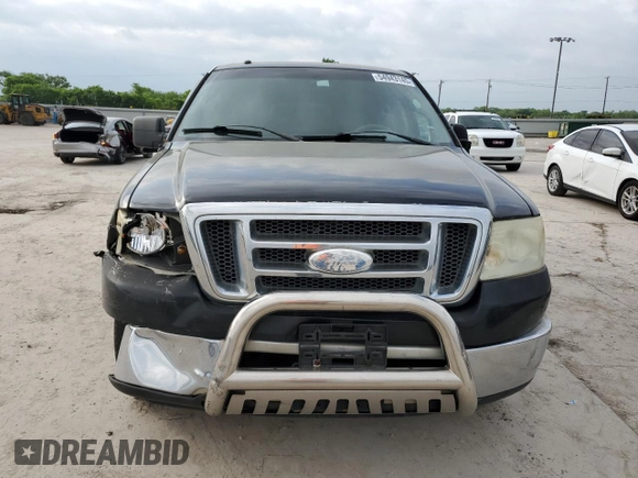 2008 Ford F-150 XL with VIN 1FTRW12W58FC06095, listed as a Copart auction lot 54943145 with 254,495 mi miles and Salvage title. Bid and sale history available at DreamBid. Image 5.