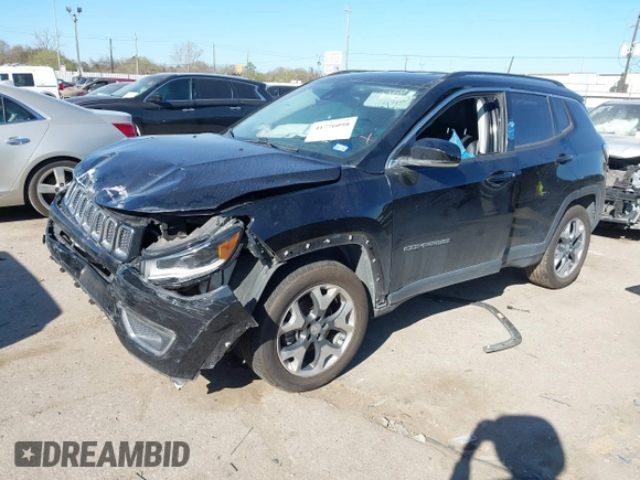 2018 Jeep Compass Limited с VIN 3C4NJDCB4JT340991, выставлен на аукционе IAAI как лот 41776098 с пробегом Не указан миль и . История ставок и продаж доступна на DreamBid. Изображение 18.
