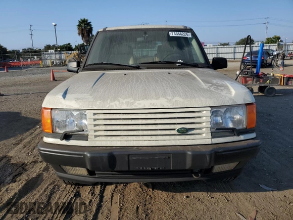 1998 Land Rover Range Rover z VIN SALPV1446WA398345, wystawiony jako Copart lot #74356224 z przebiegiem 128 510 mil mil oraz Czysty tytuł • Clean title. Historia ofert i sprzedaży dostępna na DreamBid. Obrazek 5.