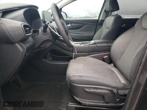 2023 Hyundai Santa Fe SE with VIN 5NMS14AJ2PH628852, listed as a Copart auction lot 49631325 with 14,804 mi miles and Salvage title. Bid and sale history available at DreamBid. Image 7.