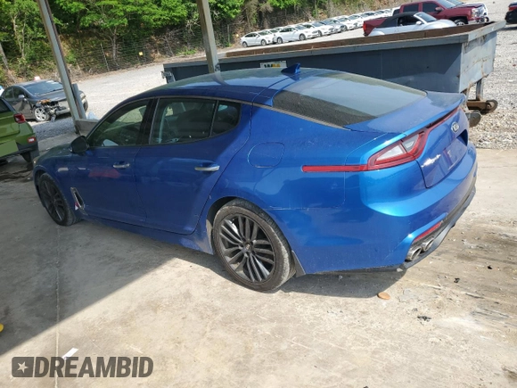 2018 Kia Stinger with VIN KNAE15LA5J6035696, listed as a Copart auction lot 53462545 with 95,109 mi miles and Clean Title. Bid and sale history available at DreamBid. Image 2.