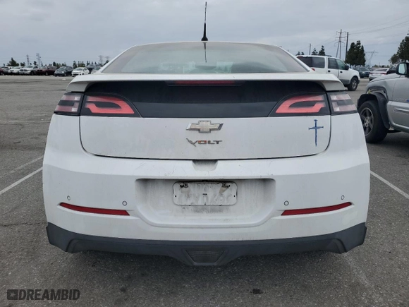 2013 Chevrolet Volt with VIN 1G1RH6E44DU122771, listed as a Copart auction lot 53577695 with 133,115 mi miles and Clean Title. Bid and sale history available at carsss.com. Image 6.