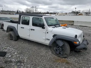 2023 Jeep Gladiator Freedom with VIN 1C6HJTAG6PL550171, listed as a Copart auction lot 50010485 with 37,064 mi miles and Salvage title. Bid and sale history available at DreamBid. Image 4.