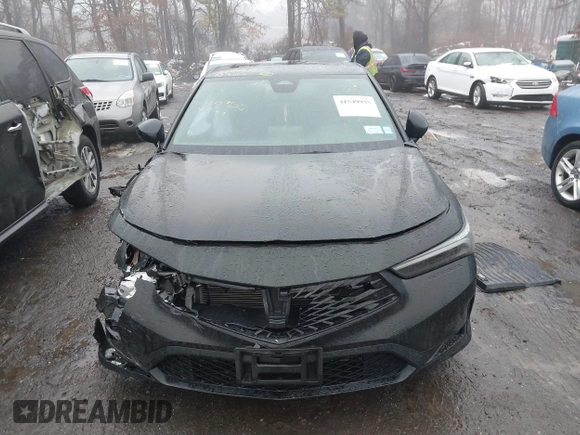 2023 Acura Integra w/A-Spec Package with VIN 19UDE4H35PA026687, listed as a IAAI auction lot 41549935 with 27,834 mi miles and . Bid and sale history available at DreamBid. Image 12.