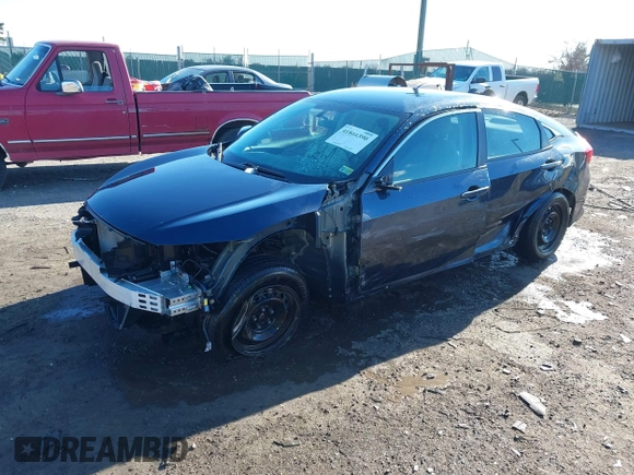 2017 Honda Civic LX with VIN 19XFC2F52HE069033, listed as a IAAI auction lot 41866390 with 68,050 mi miles and . Bid and sale history available at DreamBid. Image 18.